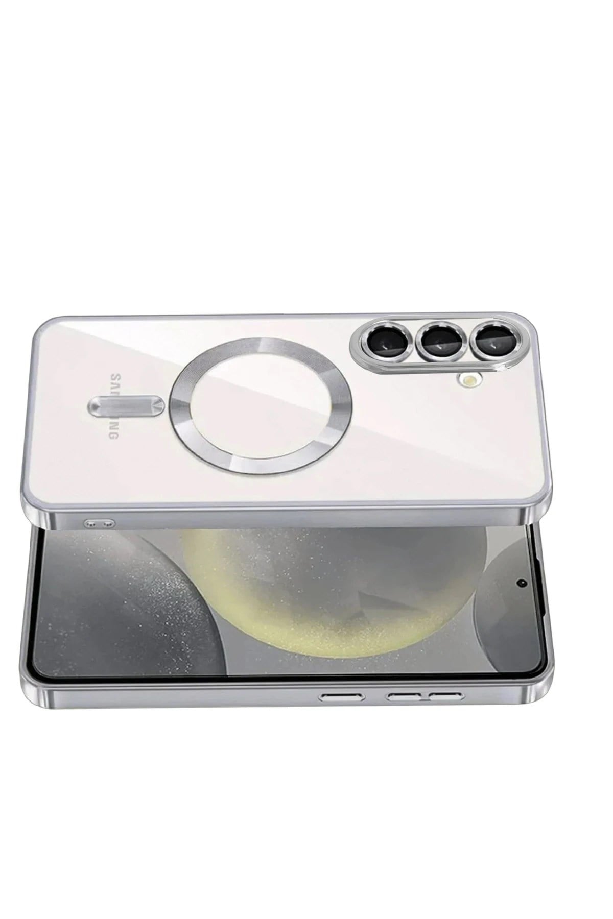 Mey İthalat®  Samsung Galaxy S26 Plus Kross Magneticsafe Kapak - Titan Gri