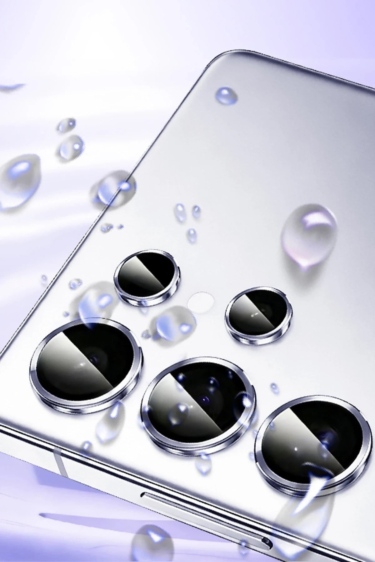 Mey İthalat®  Samsung Galaxy S26 Ultra Bilvis Titan Kamera Lens - Siyah