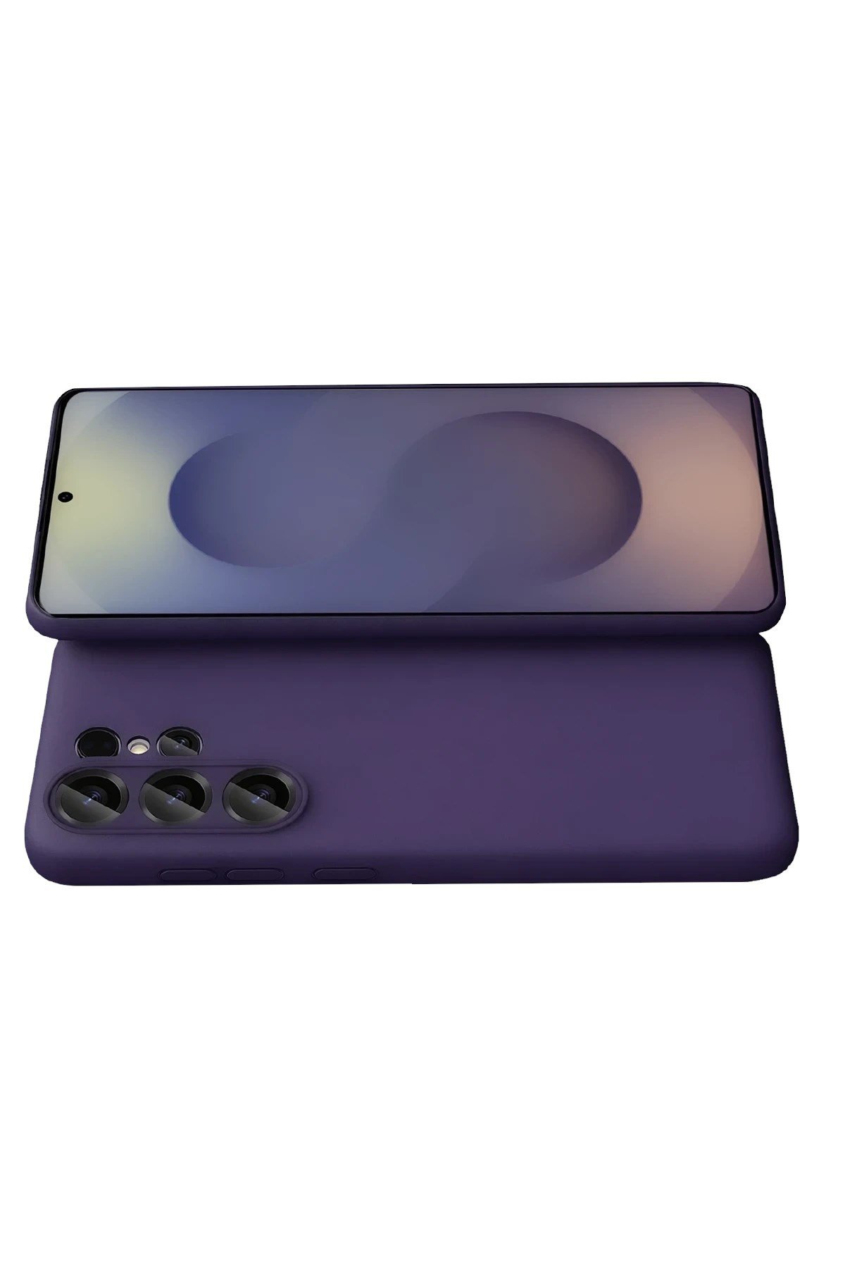 Mey İthalat®  Samsung Galaxy S26 Ultra First Silikon - Mürdüm