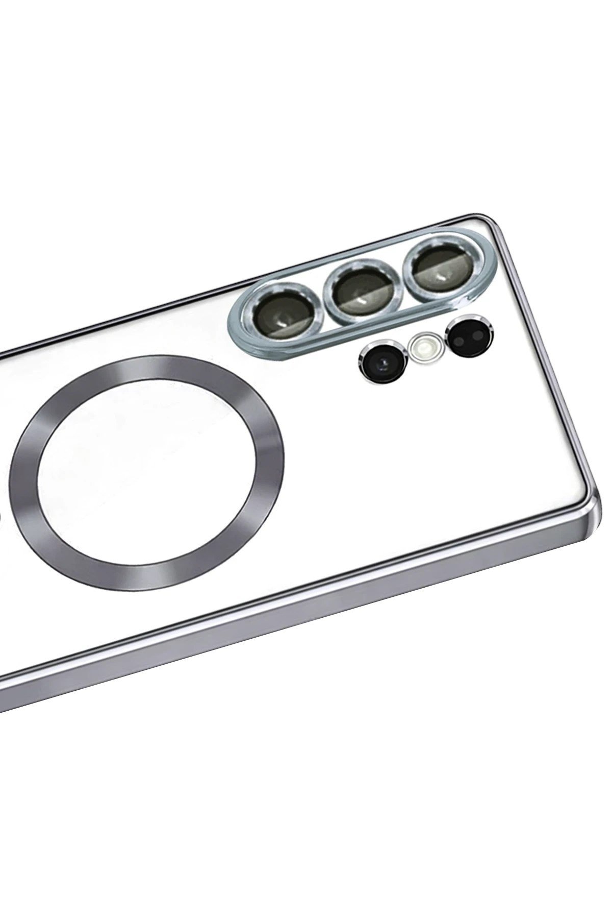 Mey İthalat®  Samsung Galaxy S26 Ultra Kross Magneticsafe Kapak - Titan Gri