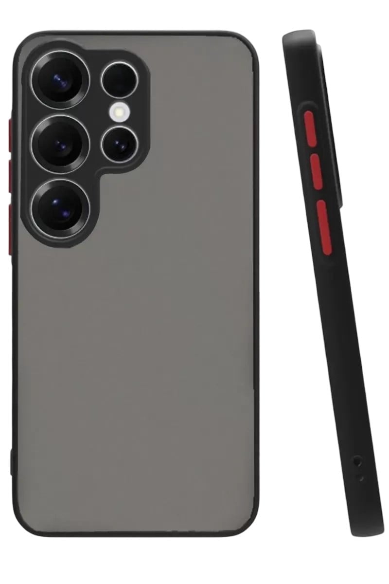 Mey İthalat®  Samsung Galaxy S26 Ultra Montreal Silikon Kapak - Siyah
