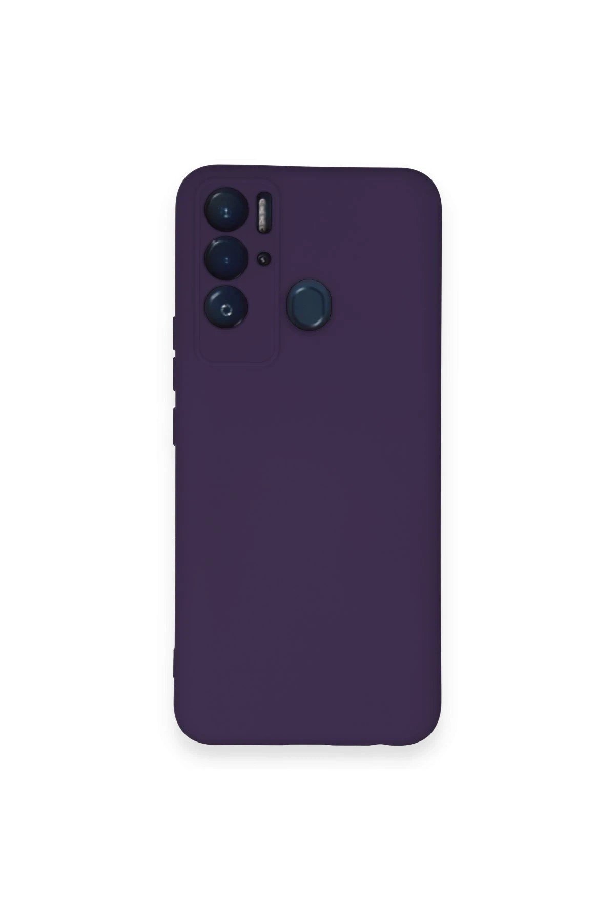 Mey İthalat®  Tecno Pova Neo Kılıf Nano içi Kadife Silikon - Mor