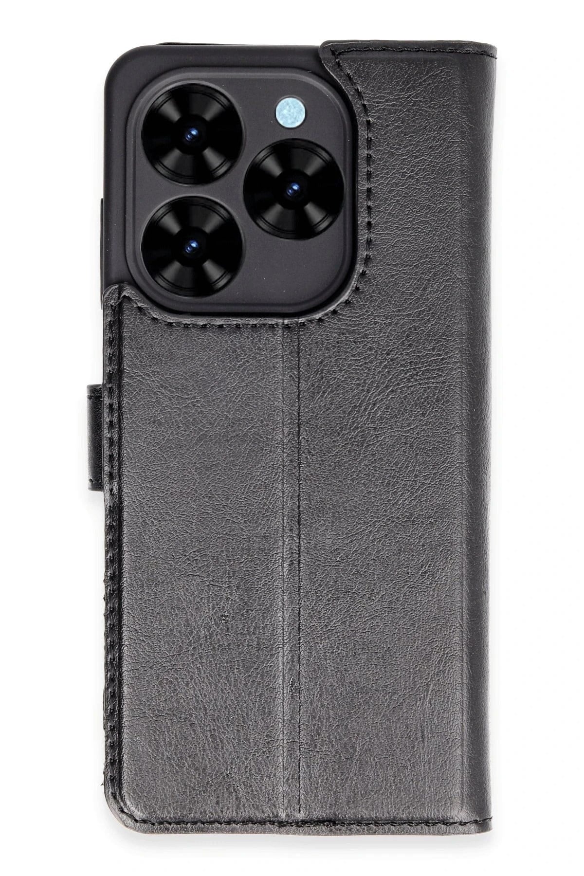 Mey İthalat®  Tecno Spark Go 2024 Kılıf Trend S Plus Kapaklı Kılıf - Siyah