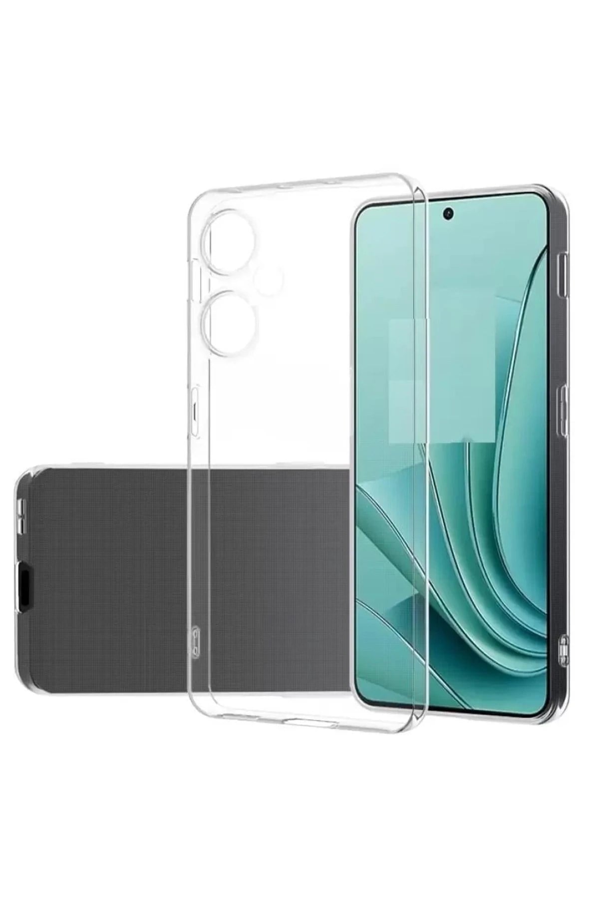 Mey İthalat®  Vivo Y27 Kılıf Lüx Şeffaf Silikon