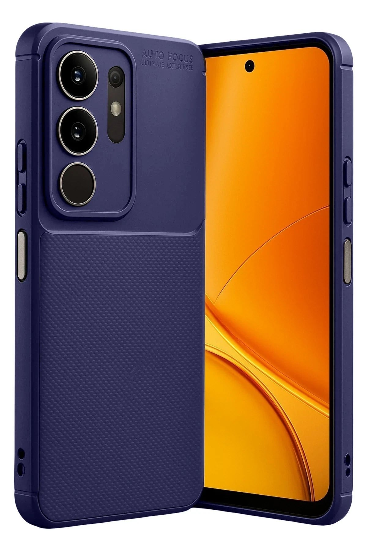 Mey İthalat®  Vivo Y29 4G Auto Focus Karbon Kapak - Lacivert