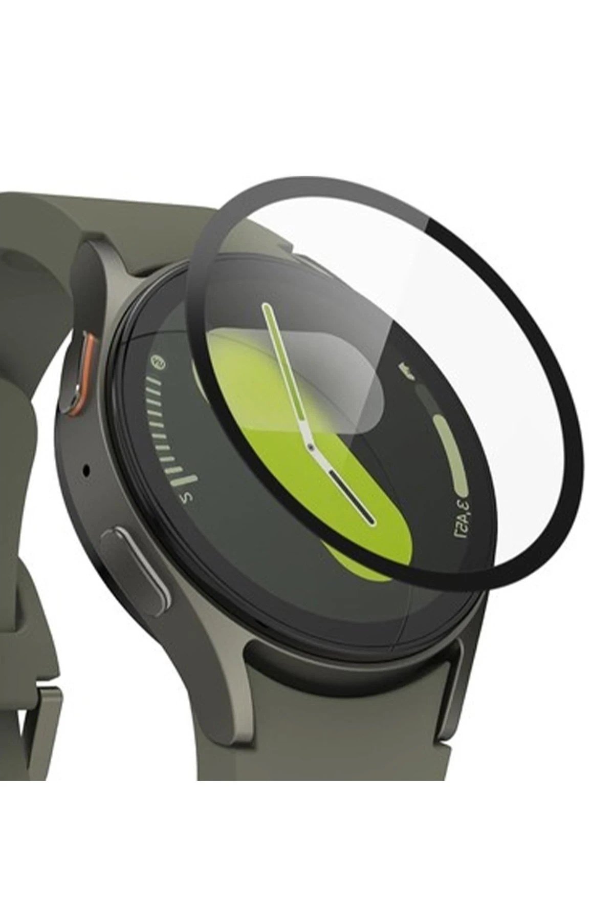 Mey İthalat®  Watch 7 40mm Polymer Nano Ekran Koruyucu - Şeffaf