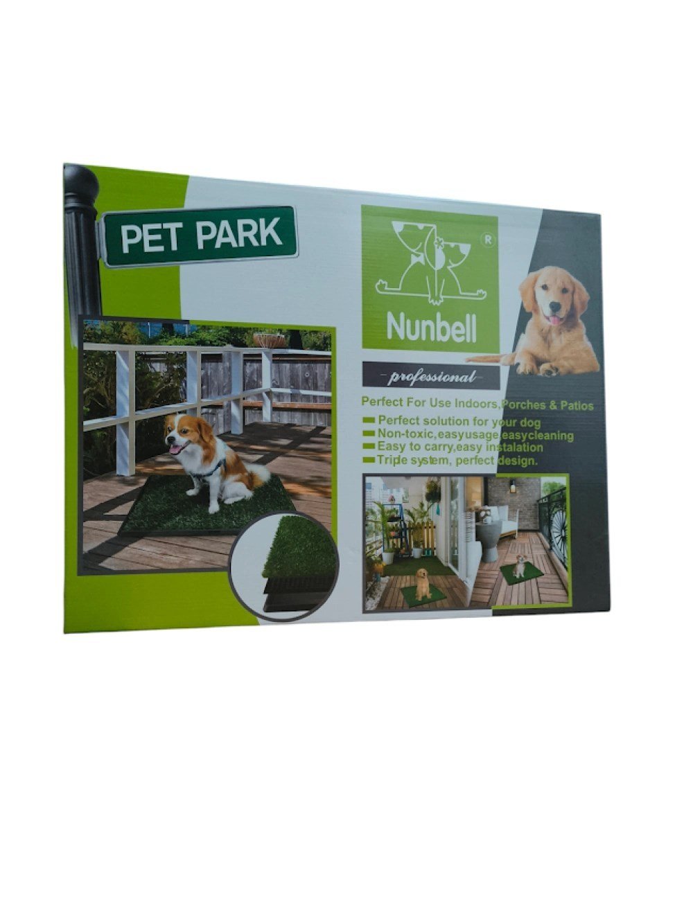 Mey İthalat® Nunbell Mini Pet Park Evcil Hayvan Çiş Alıştırm Egitim Tuvaleti
