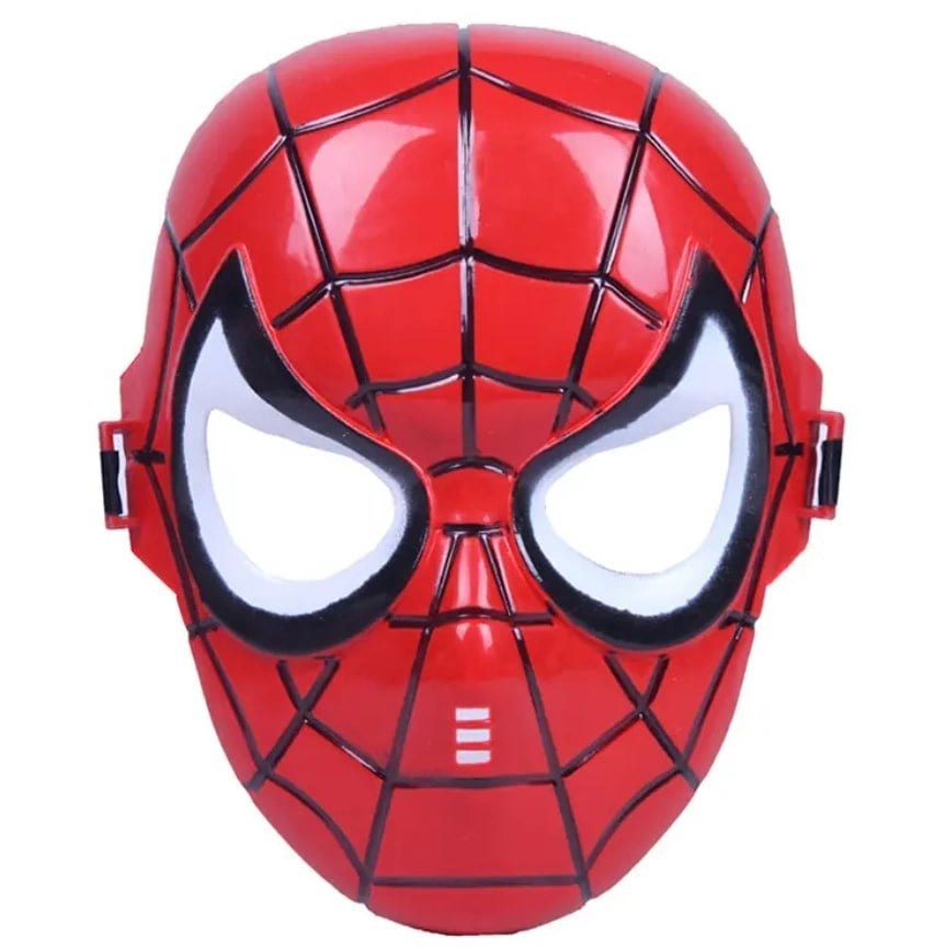 Mey İthalat® Spiderman Maskesi Örümcek Adam Maskesi A Kalite İthal 20x16 cm