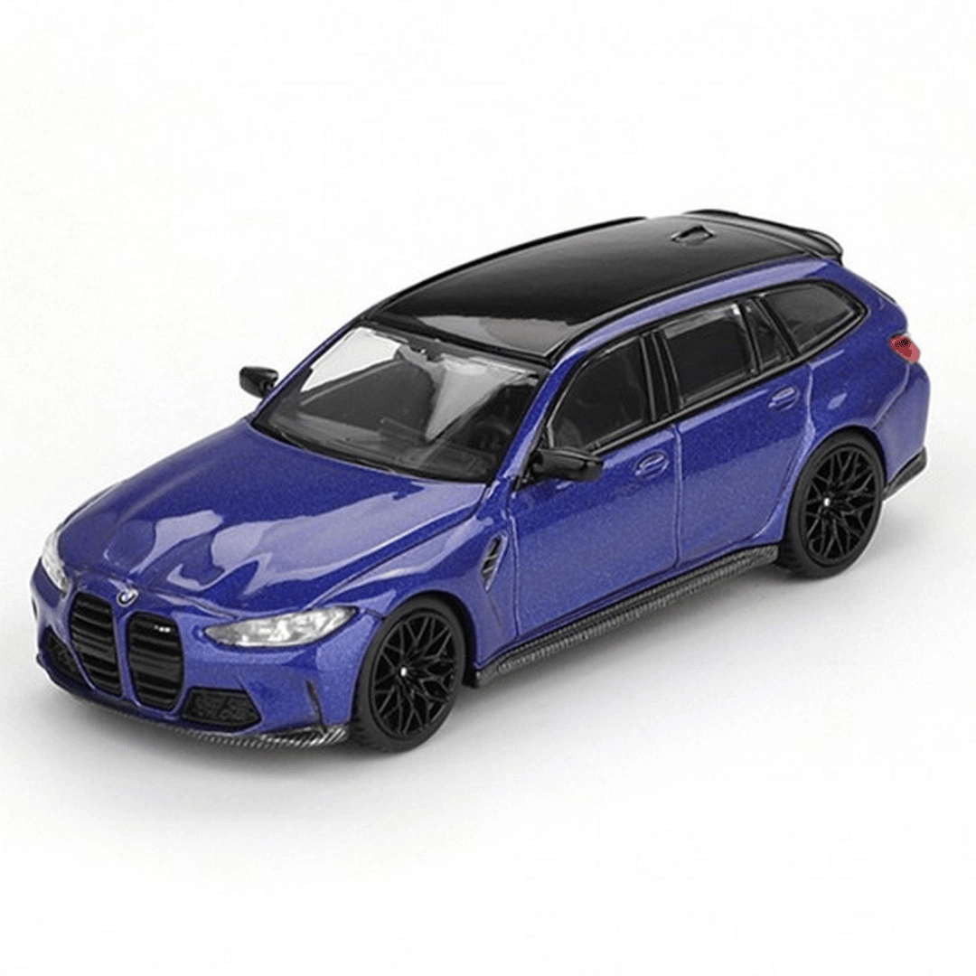 Mini GT 1/64 BMW M3 Competition Touring Portimao Blue Metallic