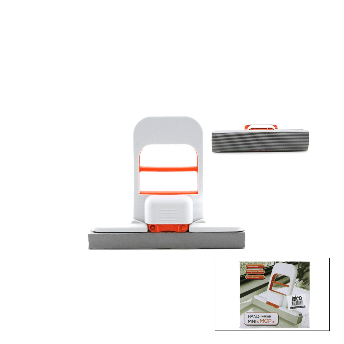 Mini Mop 180° Temizlik Aparatı Tezgah - Pencere - Cam - Zemin Bx40