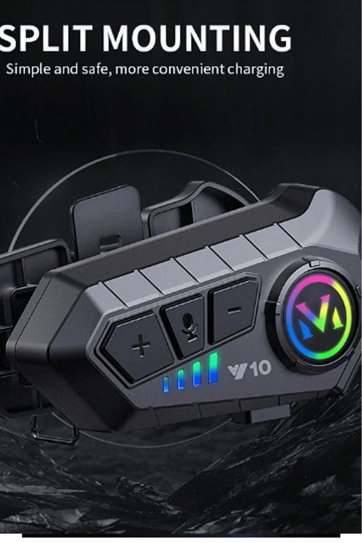 Motosiklet kask kulaklık bluetooth 5.3 intercom 2 yıl garantili - Oto Ses Görüntü Sistemleri