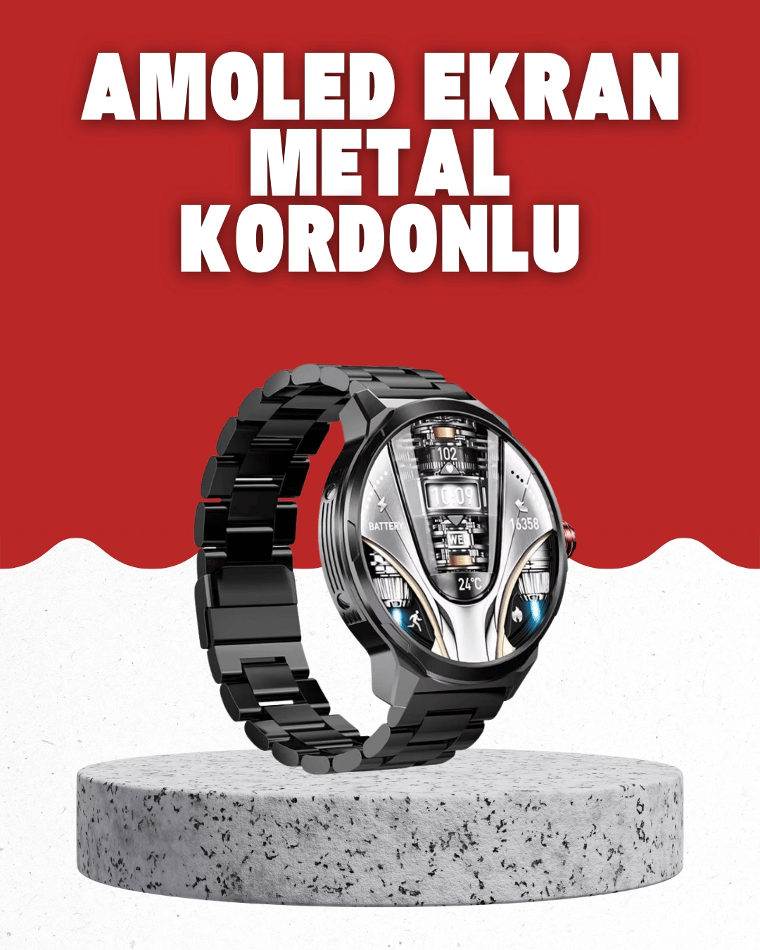 Nabız, Uyku ve Spor Takibi ile SW80 Akıllı Saat Sağlık Dostunuz