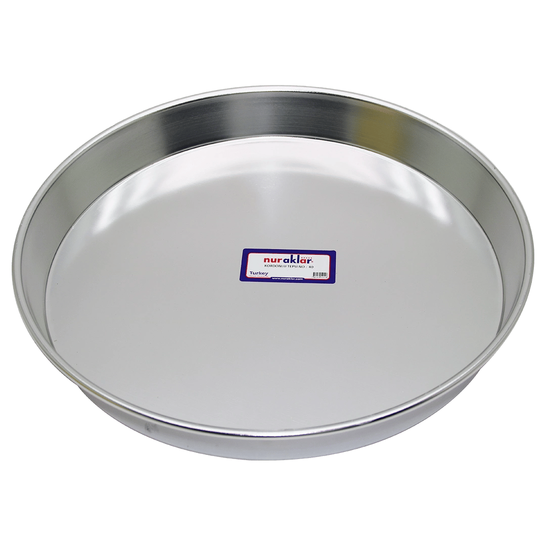 No-40 Kordonlu Alüminyum Tepsi Bx40