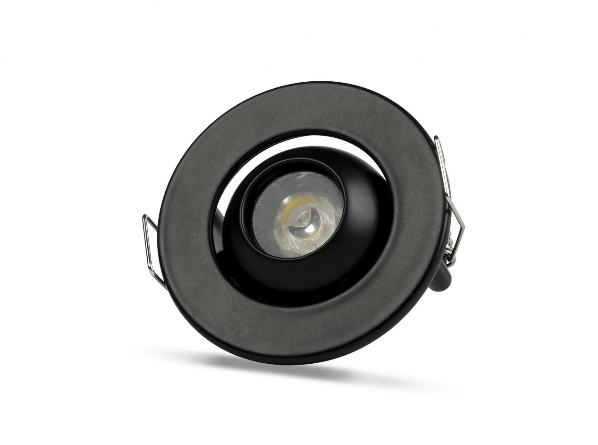 NOAS YL94 0201 Siyah Kasa 1W Led Spot 6500K Beyaz Işık