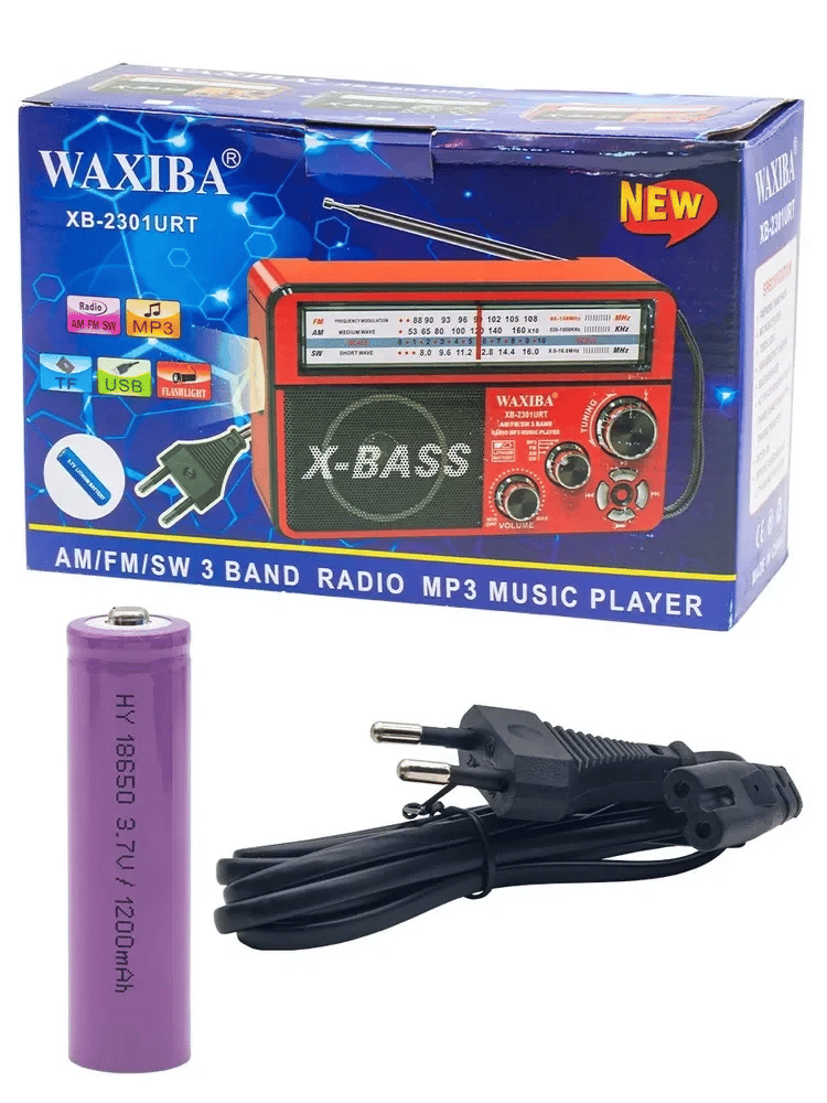 Nostaljik Radyo Waxıba Nostaljik Radyo Bluetooth Fm Usb Xb-2301rt Bx40