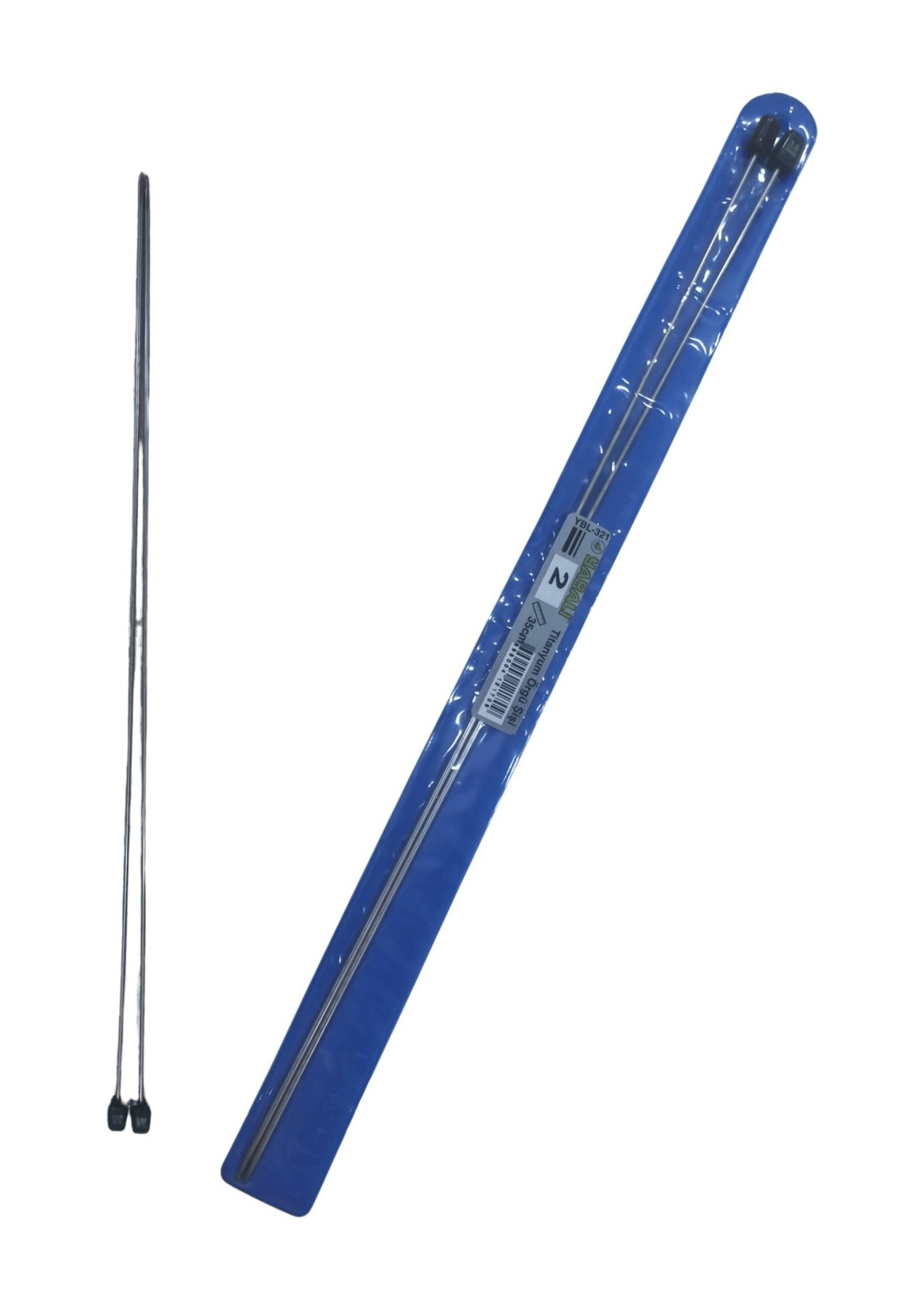 Örgü Şiş Titanyum 9 Numara 35 Cm