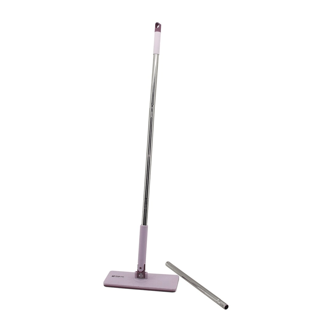 Otomatik Bez Değiştiren Mop Sap Çek=bez Bırak - Sap İt=bez Tut 360° Başlık=9.5x25cm- Sap:115cm Bx40
