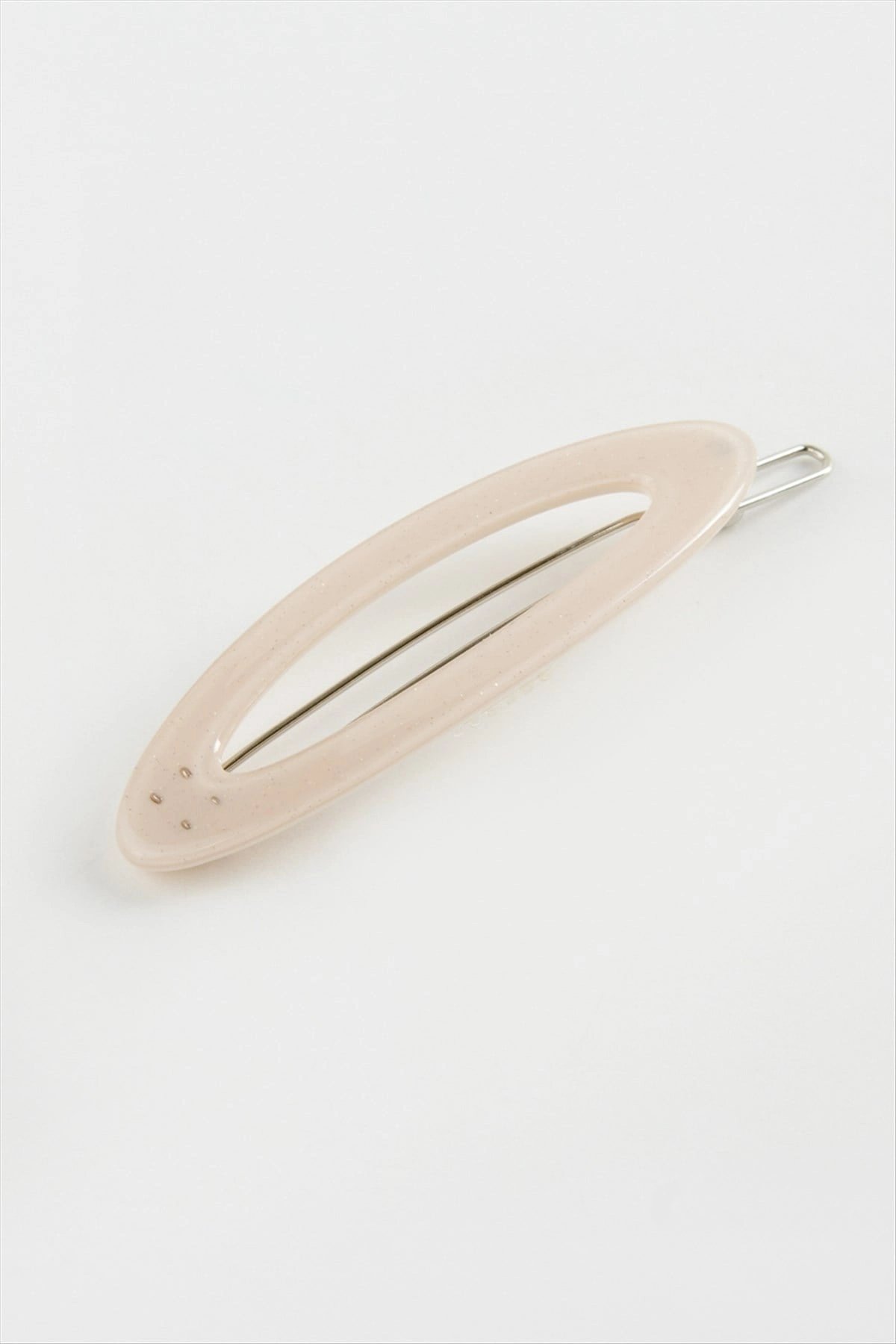 Oval Taşlı Klipsli Toka