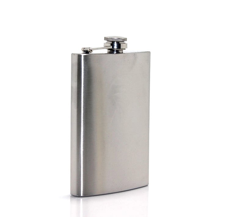 Paslanmaz Çelik 6 Oz Matara