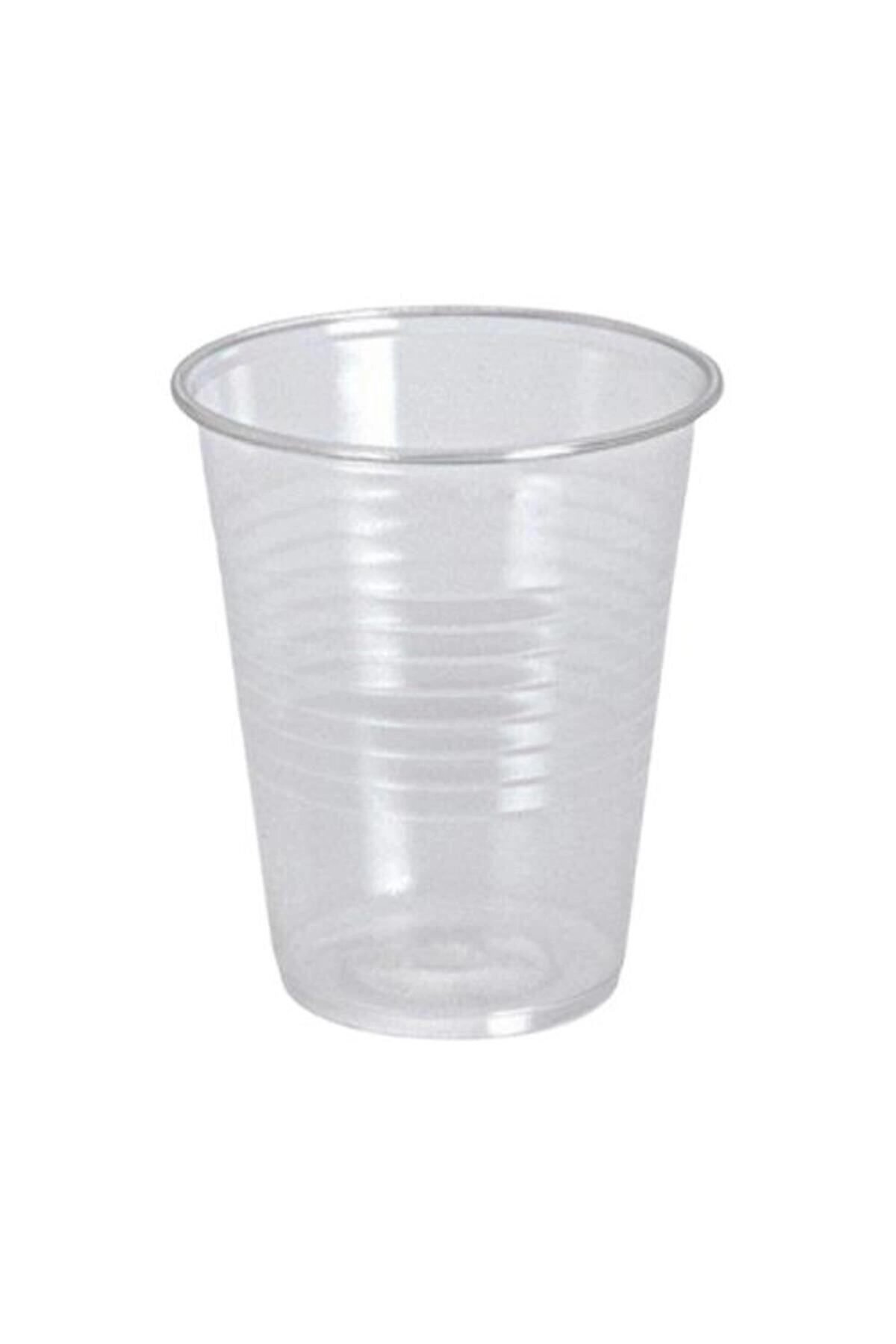 Plastik meşrubat bardağı 180 ml şeffaf 100'lü 30 paket toplam 3000 adet - 1 Parça Sayısı