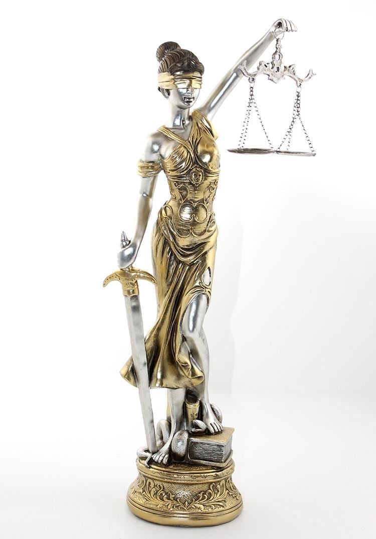 Polyester Adalet Figürü  Model 2