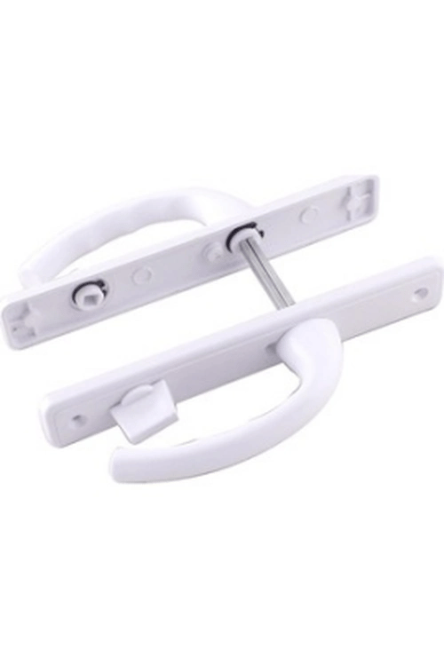 Poşetli Banyo-wc - Kilitli Beyaz Pvc Kapı Kolu Bx40