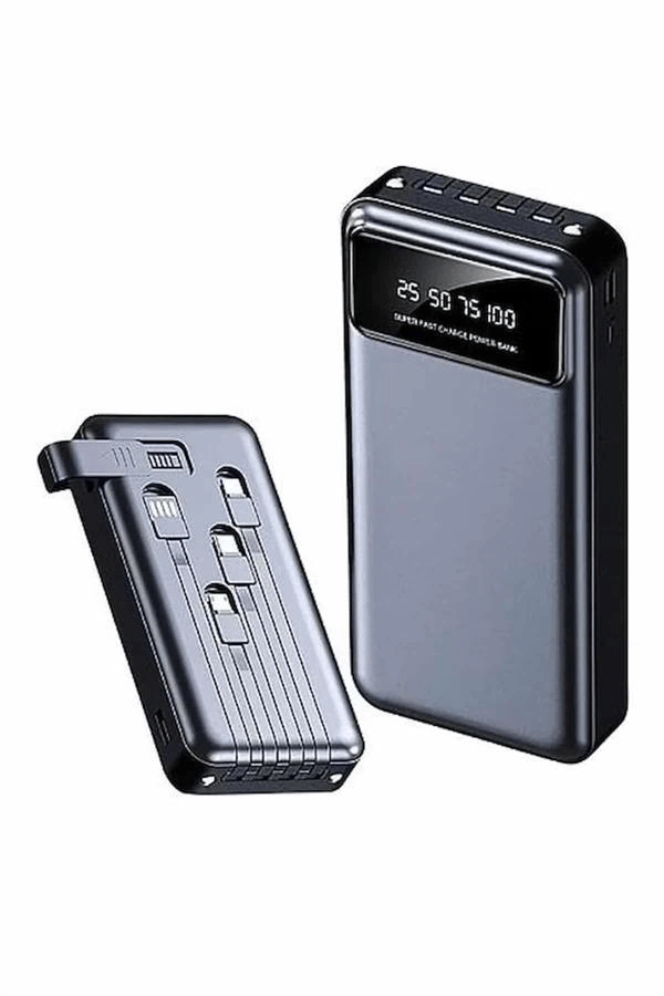 Powerbank 20.000 MAH Hızlı Şarj Özellikli Taşınabilir USB Girişli