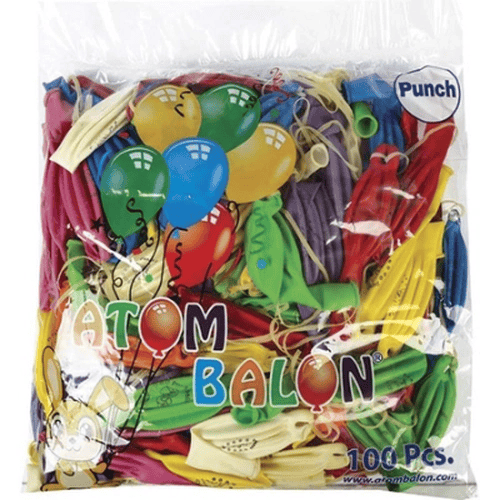 Punch - Büyük Balon 100 Parça Bx40
