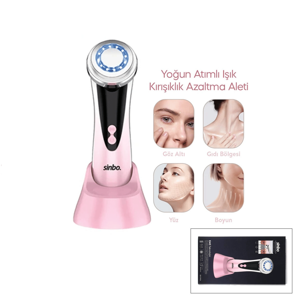 Radyo Frekanslı Yüz - Boyun Kırışıklık Giderici Sbı-5906 Bx40