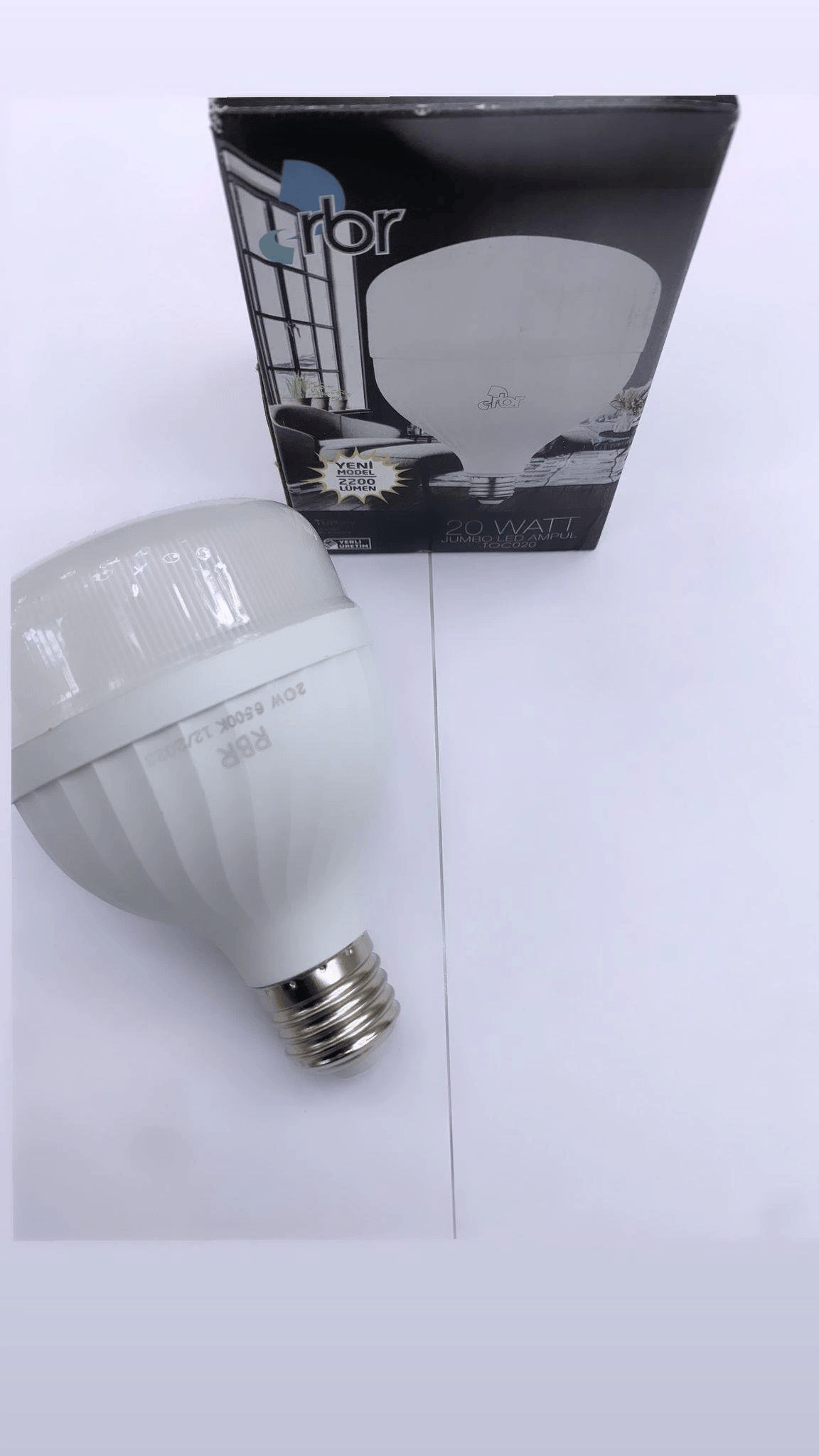RBR TOC 020 Led Ampül 20W 6500K Beyaz Işık