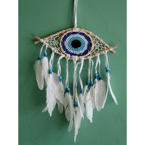 Rüya Kapanı Dream Catcher Göz Tasarımı Model 1