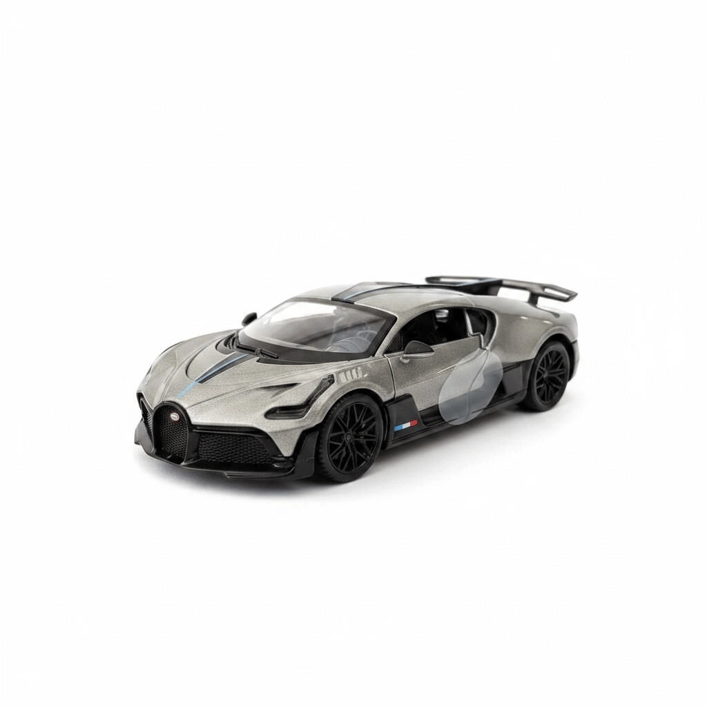 RW8343 1:43 BUGATTİ DİVO ÇEK BIRAK ARABA LİSANSLI METAL MODEL ARABA