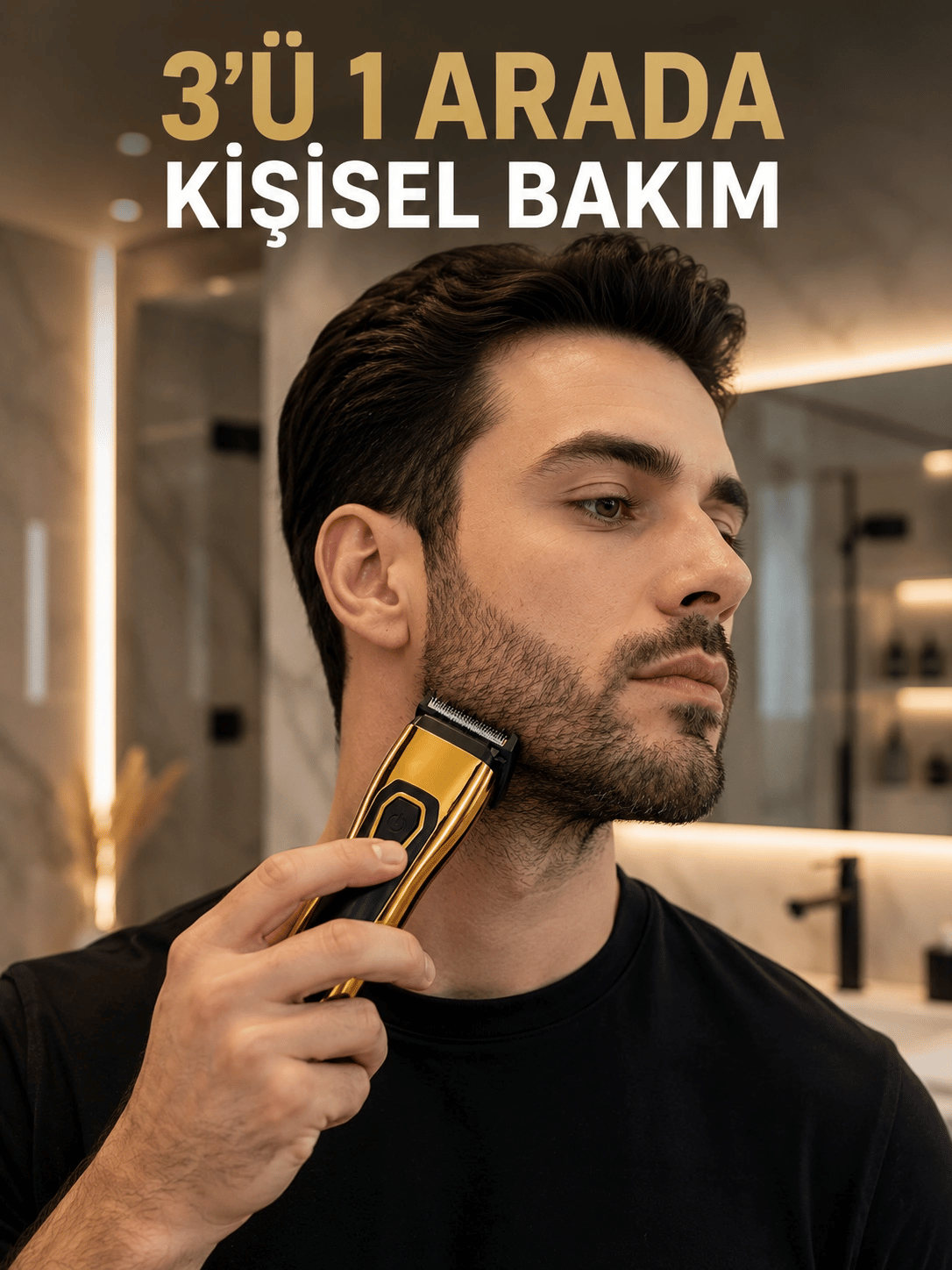Saç, Sakal, Burun ve Kulak Bakımı İçin Çok Amaçlı Tıraş Makinesi