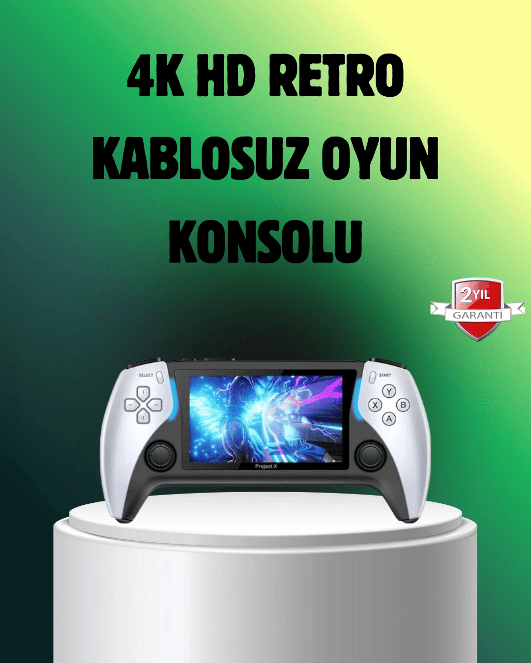 Şarjlı 4 Saat Oyun Süreli TV Bağlantılı Retro Oyun Konsolu