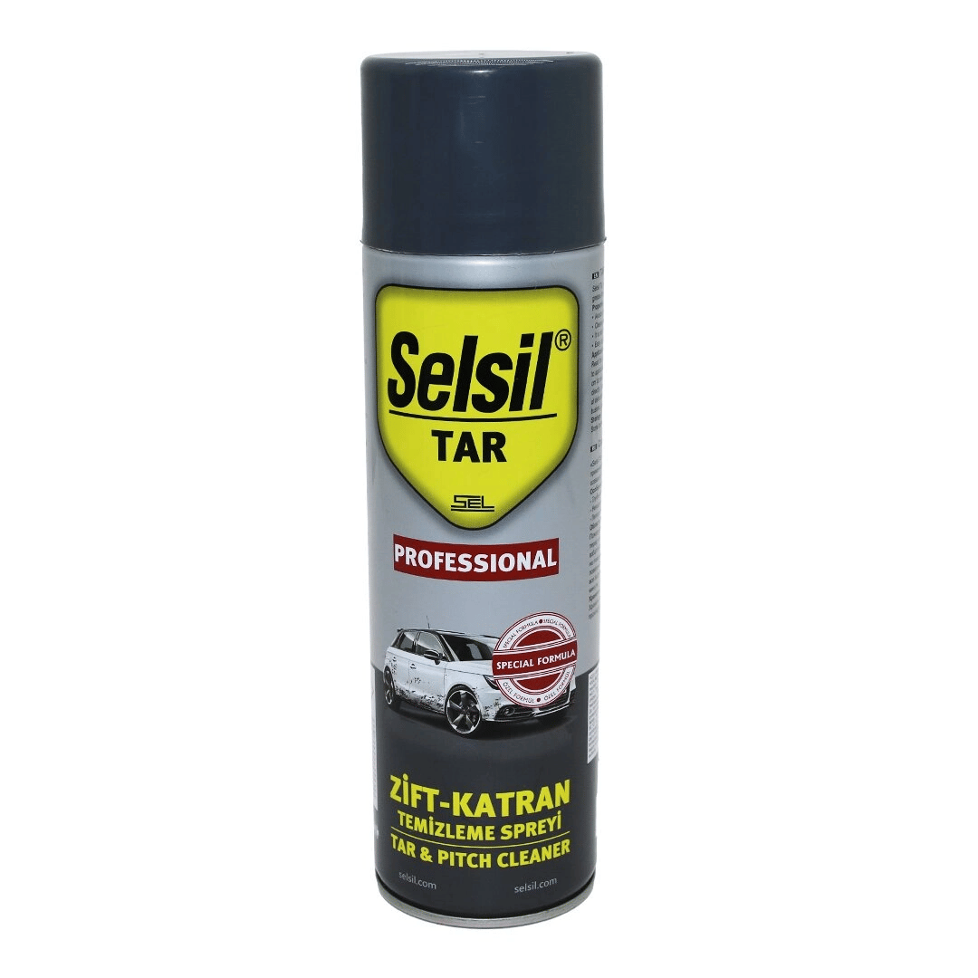 Selsil Tar Zift - Katran Temizleme Sprey 500ml Kir - Yağ Bx40