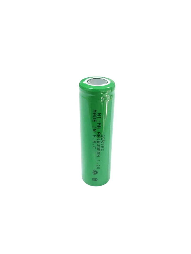 Sertec - 1.2v 1600 Mah - Aa - Ni-mh Şarjlı Pil - (başsız / Flat Head)