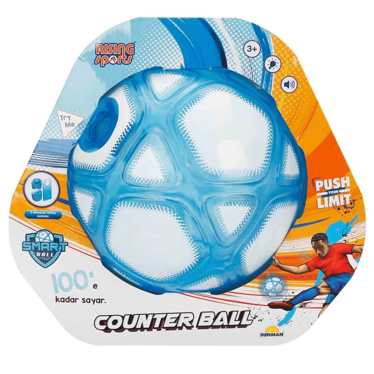 Sesli ve Işıklı Sayaçlı Futbol Topu - S01002791