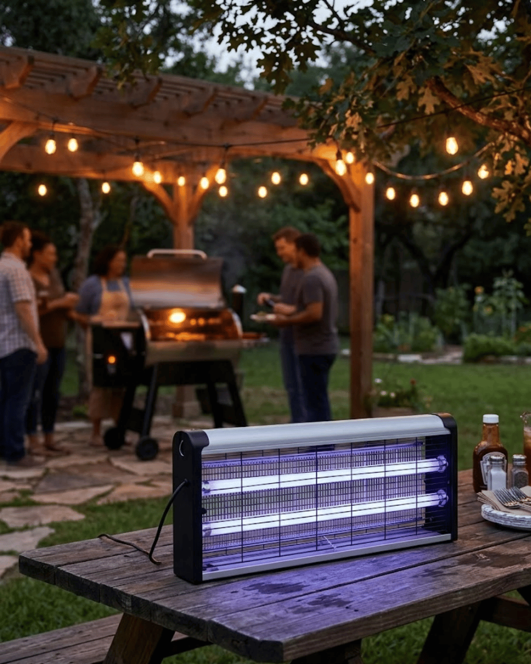 Sessiz Çalışan Sinek Öldürücü Lamba 10W Güçlü Elektrikli Haşere Kovucu