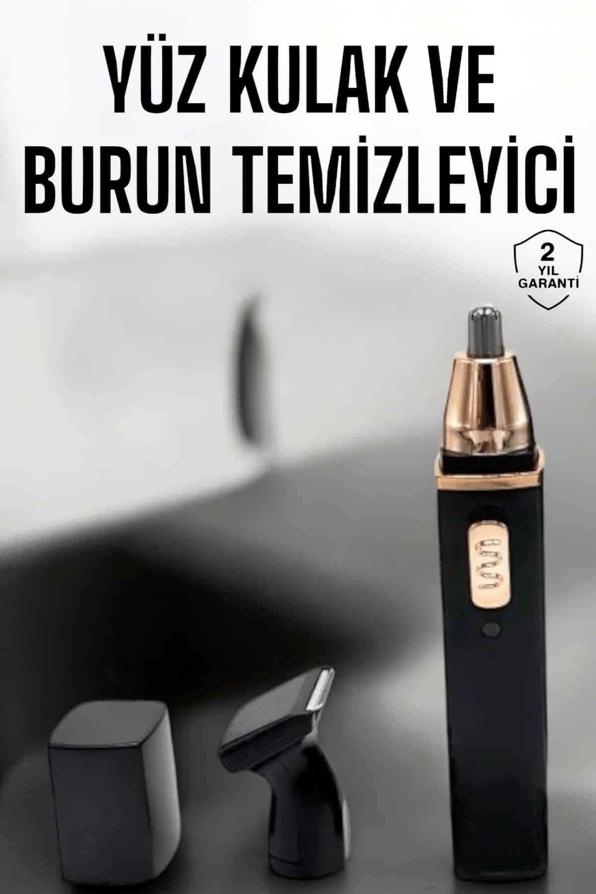 Seyahat Tipi Mini Taşınabilir Siyah Burun Kulak Yanak Kıl ve Tüy Temizleme Makinesi