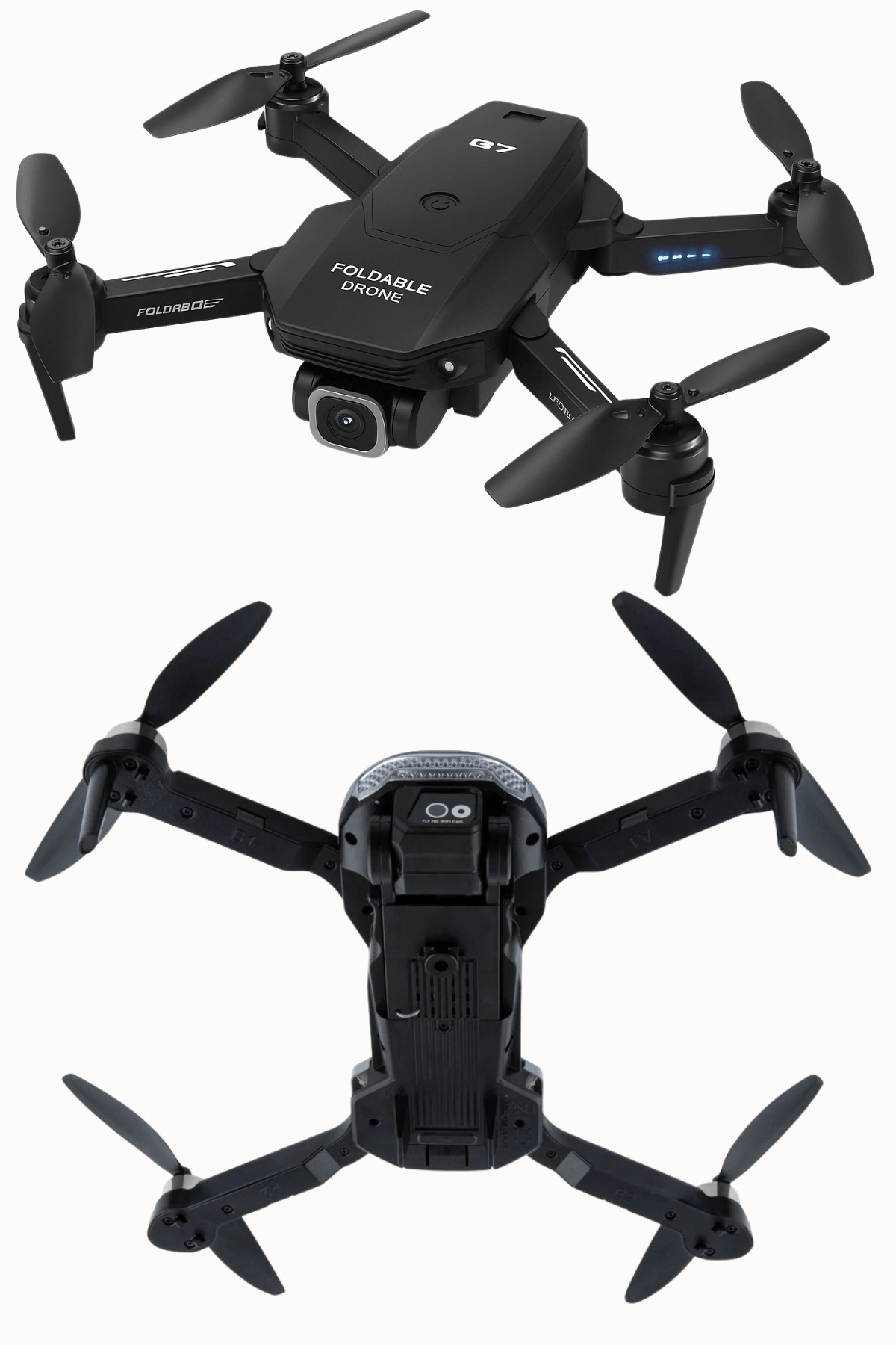 SH Kaydı Gerektirmeyen Drone - Renk: Siyah, Kamera Özelliği: 1080P FULL HD, Yedek Batarya