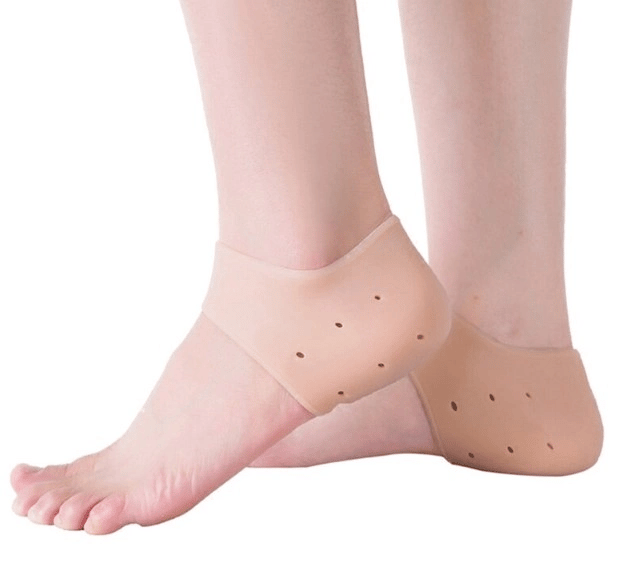 Silikon Topuk Çorabı Ten Rengi Bx40