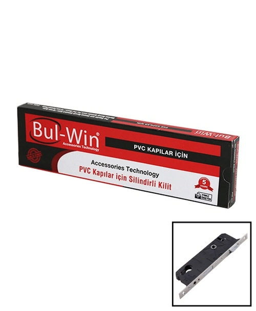 Silindirli Pvc Kapı Kilit P35mm Bx40