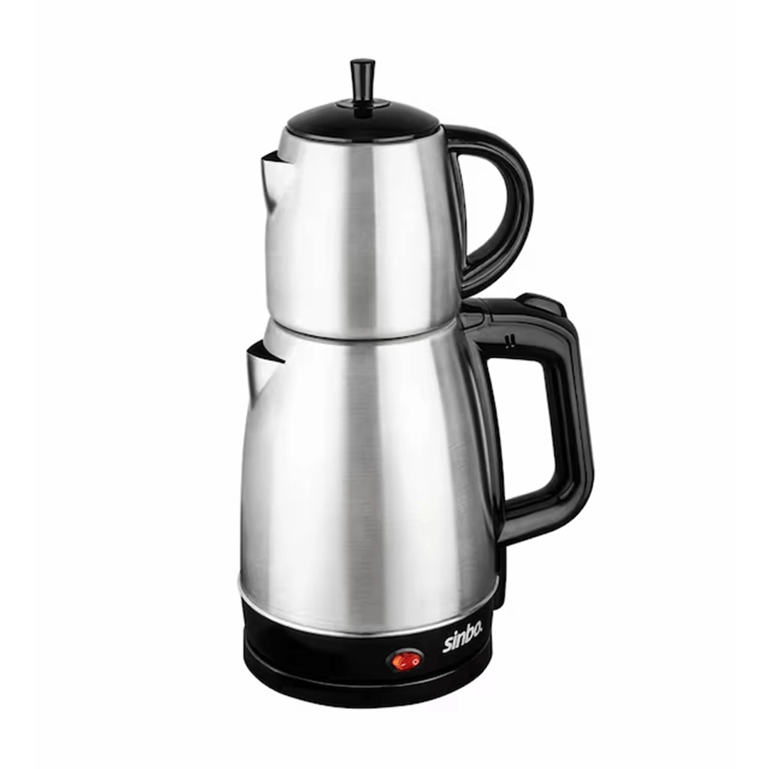 Sinbo Stm-5831 Elektrikli Çelik Çay Makinesi Çaycı 1.7lt + 0.7lt Çay Süzgeçli Bx40