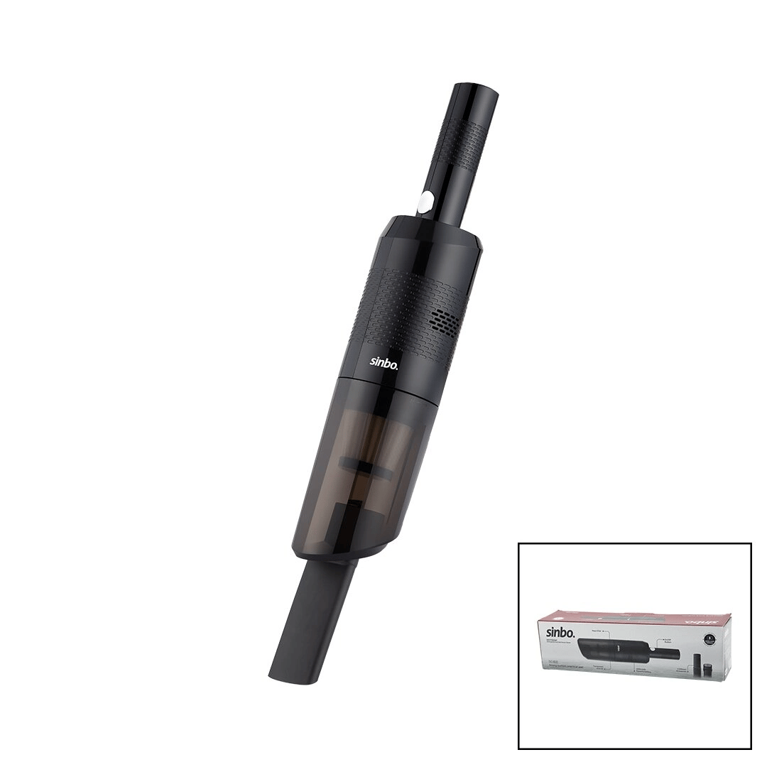 Sinbo Svc-8630 Oto-araç El Tipi Süpürge Çakmaklık Şarjlı Mini - Taşınabilir Hepa Filtre - 2 Başlık - 4000mah Batarya Bx40