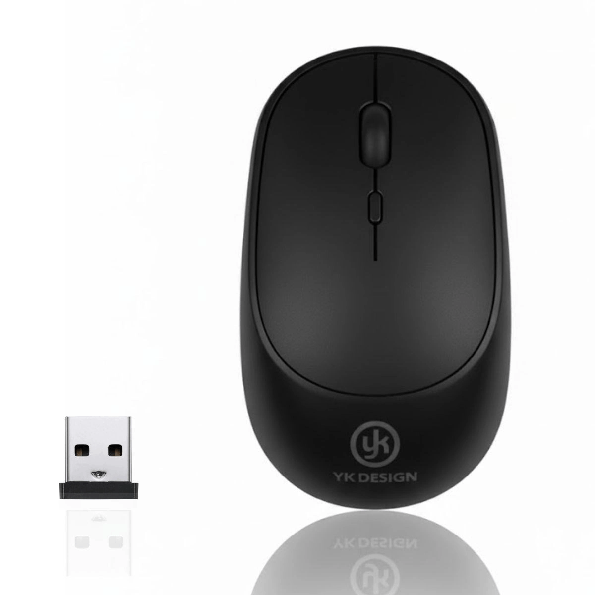 Siyah Renkli Ergonomik Sessiz Kablosuz Mouse – Usb Alıcılı, Ofis Ve Oyun İçin Konforlu Bilgisayar Faresi Ms6310 Bx40