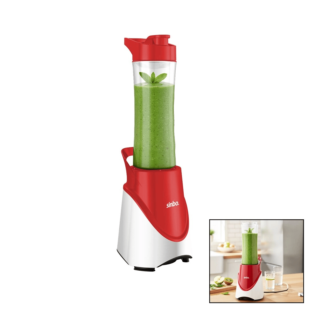 Smoothie Blender 570ml Şişe 4 Lü Çelik Bıçak 300w Turbo Motor Shb-7508 Bx40