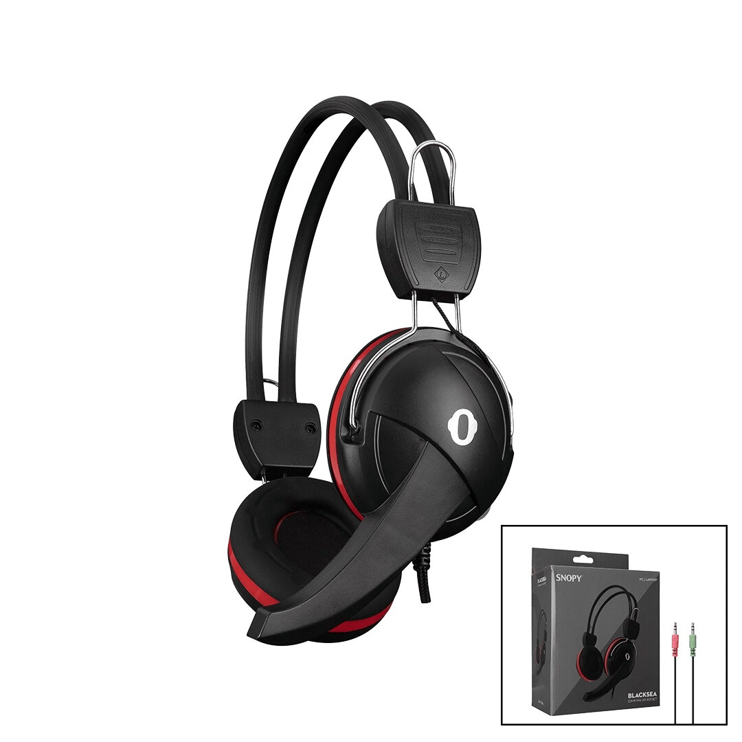 Snopy Sn-88a Gaming Oyuncu Kulaklık Yandan Mikrofon  1.8mt İpli Kablo Bx40