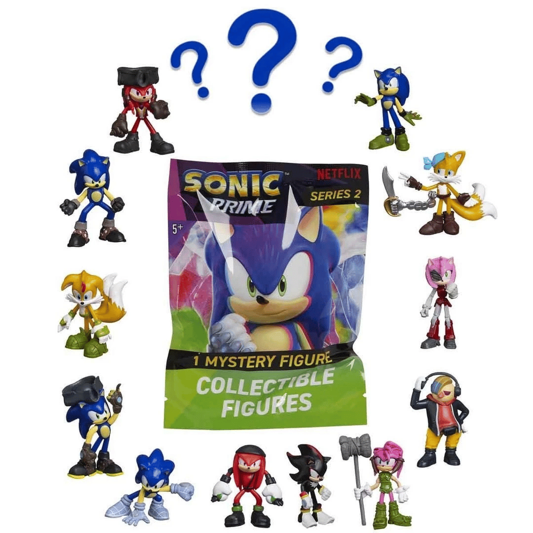 Sonic Prime Sürpriz Figür Paketi S2 - 1 Adet Fiyatıdır