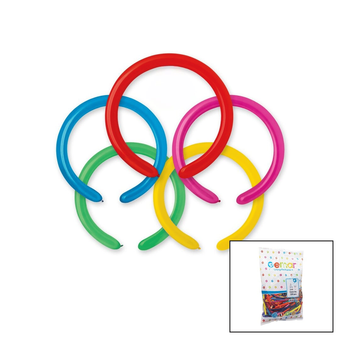 Sosis Uzun Balon 2 İnç - 5cm - 100pcs Bx40