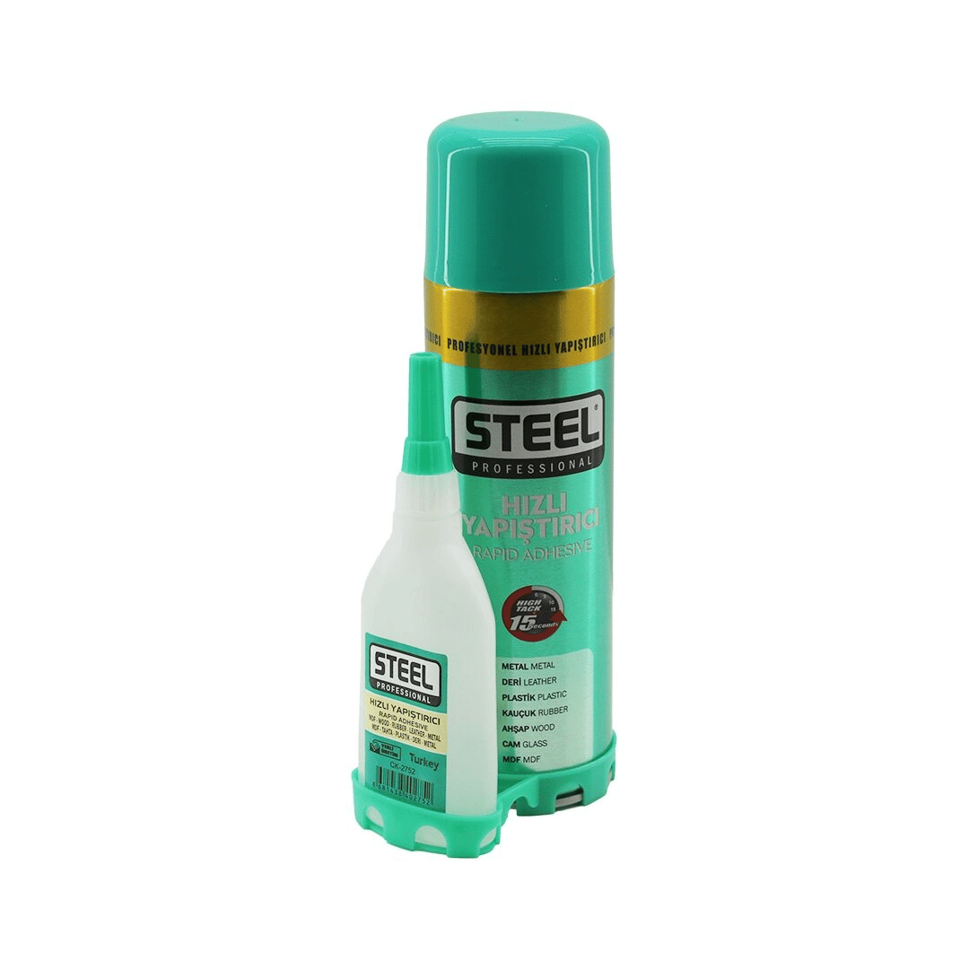 Steel Ck-2769  500ml+ 100gr  Hızlı Yapıştırıcı Bx40